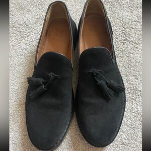 To & co leather vintage loafers with tassels size 40 made in Portugal very nice